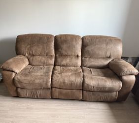 Reclining Loveseat and Side Chair