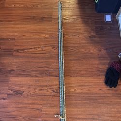 Antique bamboo fishing pole