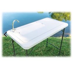 Portable Sink- Cleaning Table