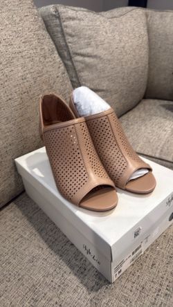 Style & Co Open Toe Sandalwood Heel