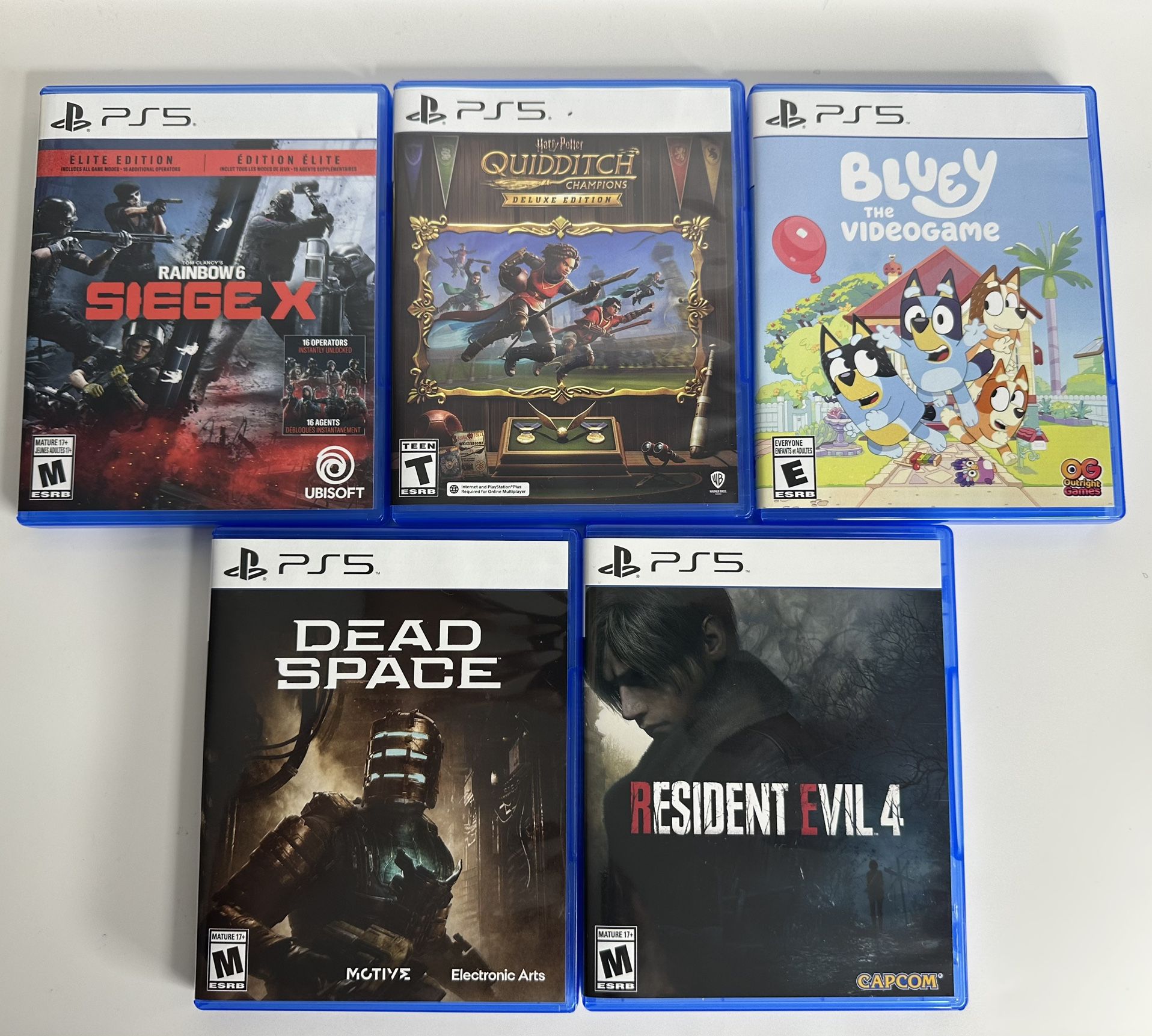 PS5 Games – Brand New (Not Sold as Lot)