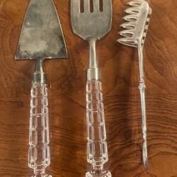 Juego De Plata Y Cristal 