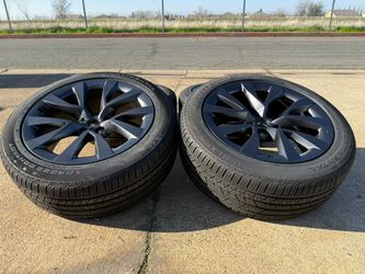 BRAND NEW 20" 2024 Model X Cyberstream Wheels Continental Tires SENSORS ORIGINAL