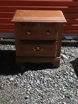 Light Oak Night Stand