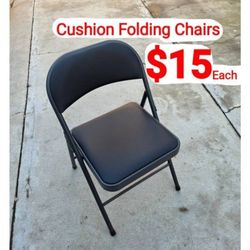 Chairs Folding.  15 available. $15 each