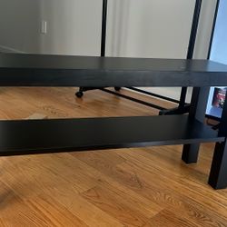 URGENT MOVING SALE – Black Coffee Table (Modern & Sturdy)