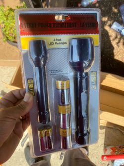 2 pack led flashlight