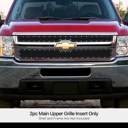 2011-14 chevy silverado 2500/3500 mesh grill inserts  