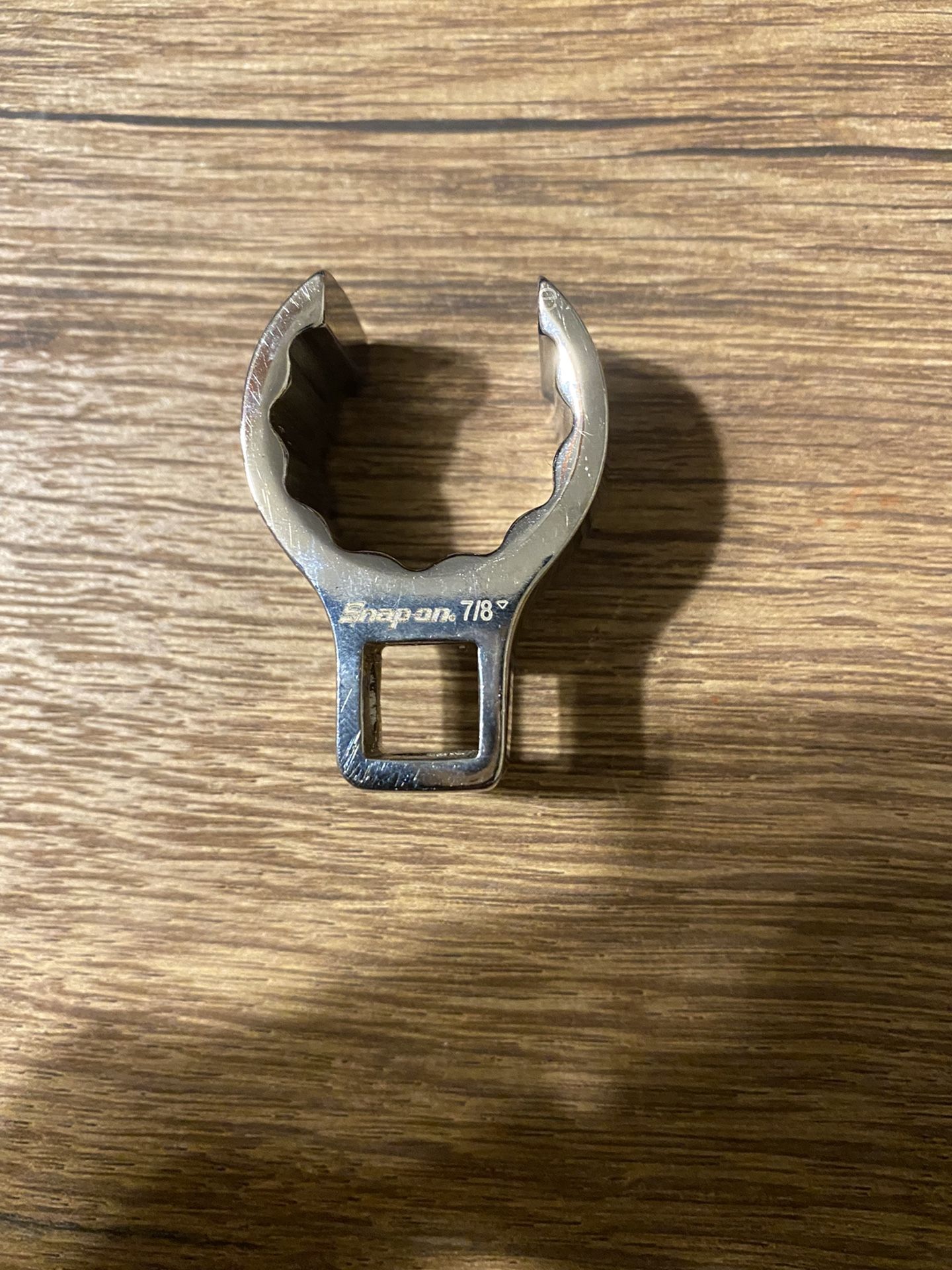 Snap-On - 7/8” (12pt) SAE Deep Flare (3/8” Drive) Crowfoot Wrench