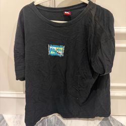 Quiksilver Black Graphic T-Shirt