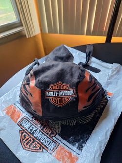 Harley Davidson Skull Cap
