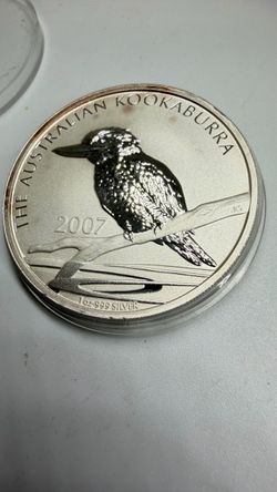 2007 Australian Kookaburra 1 oz .999 Fine Silver