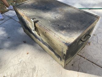 Old military box