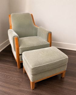 Lewis Mittman / Edward Ferrell Designer Chair + Ottoman