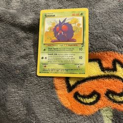  Venonat Pokémon Card From 1998 Mint Condition 