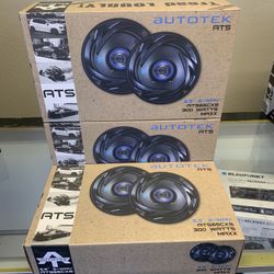 Autotek Car Audio . 6.5 Inch Car Stereo Speakers . 300 watts . Flash Sale $29 A Pair While They Last  New 