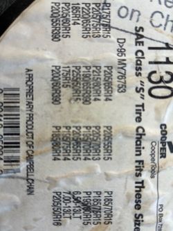 Campbell Tire Chains