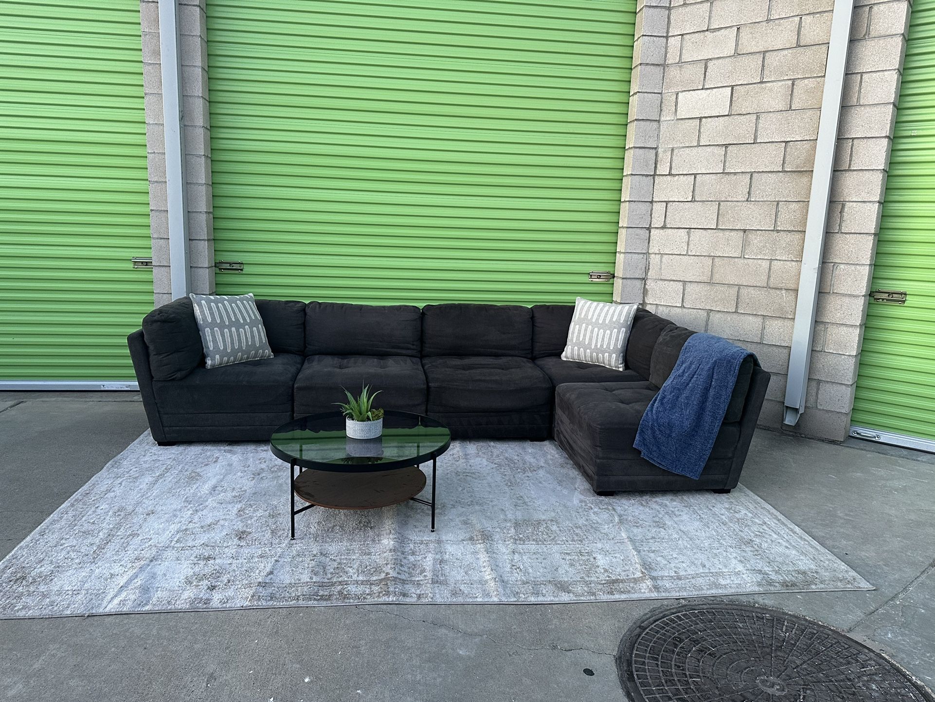 Gray Costco Modular Sectional *Free Delivery* Couch Sofa