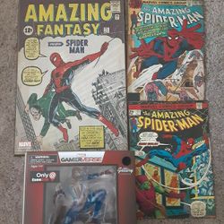 Spider-Man Bundle NM Plus Fugure 