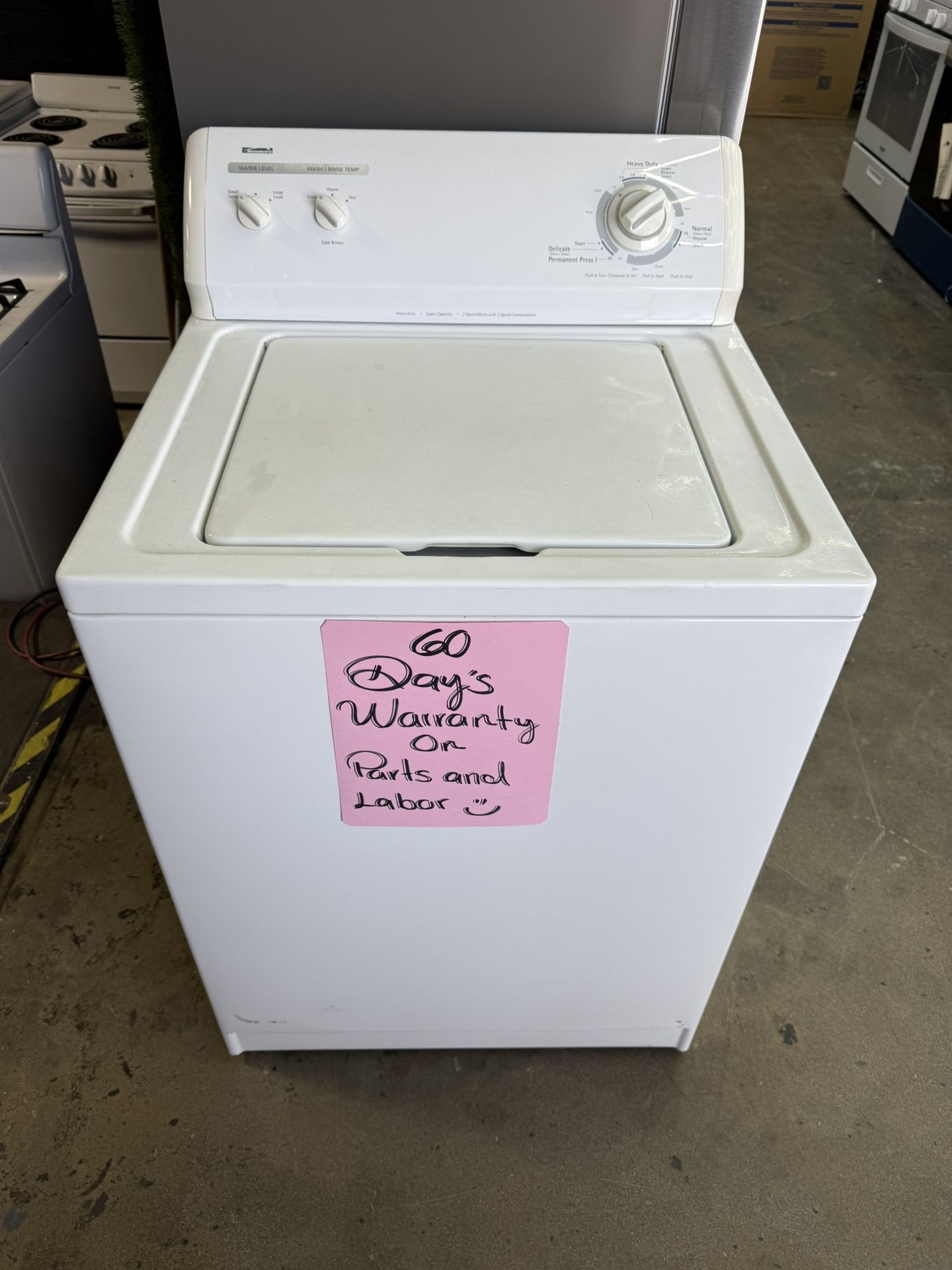 Kenmore top load washer