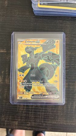 Zekrom ex Pokemon Card 158/086 Full Art