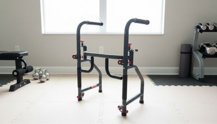 The Rack Workout Station - 30lb Pro All-In-One Gym Portable Dip and Push-up Station! Retails $149.95