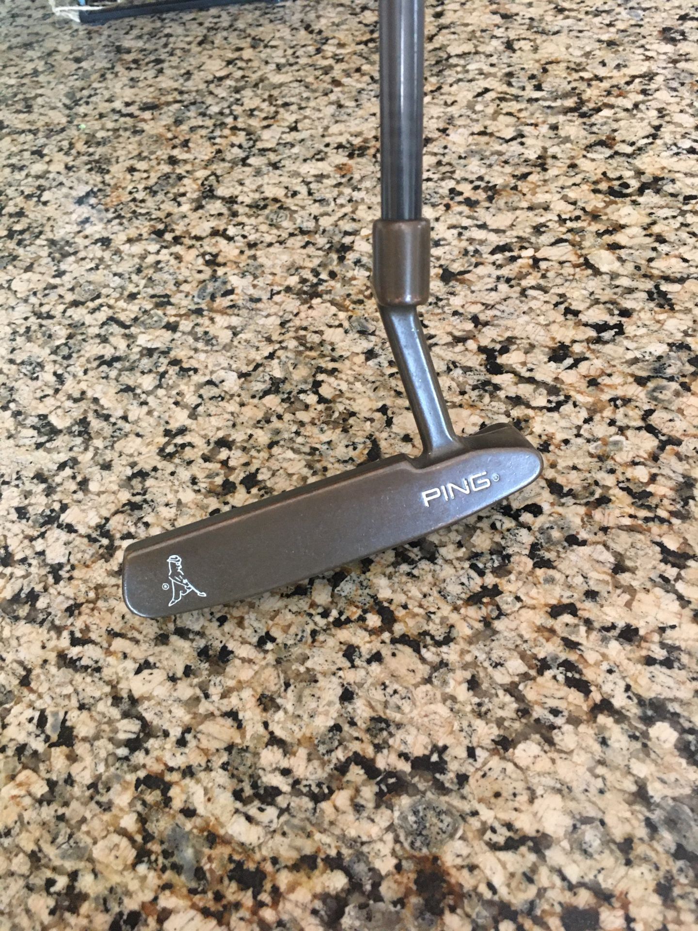 MINT NEAR NEW TOUR ISSUE PING ANSER 2 BERYLLIUM COPPER BECU PUTTER CUSTOM GRAPHITE SHAFT 33”