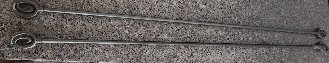 Curtain Rods Opens To About 92/93 Inches 