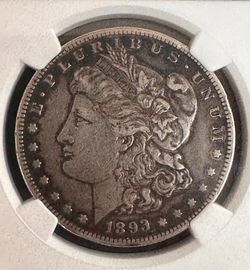 1893 S Morgan Dollar Key Date of the Series