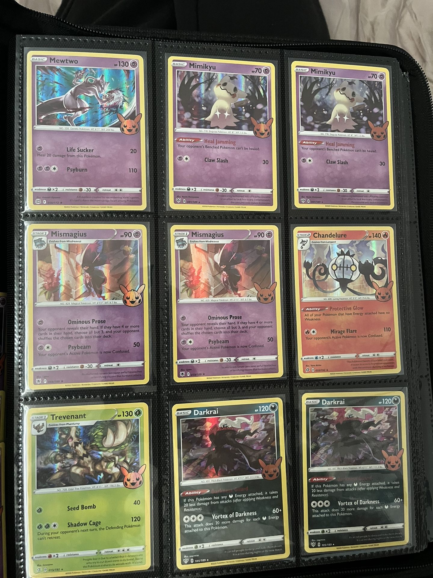 pokemon cards halloween POKEMON TCG