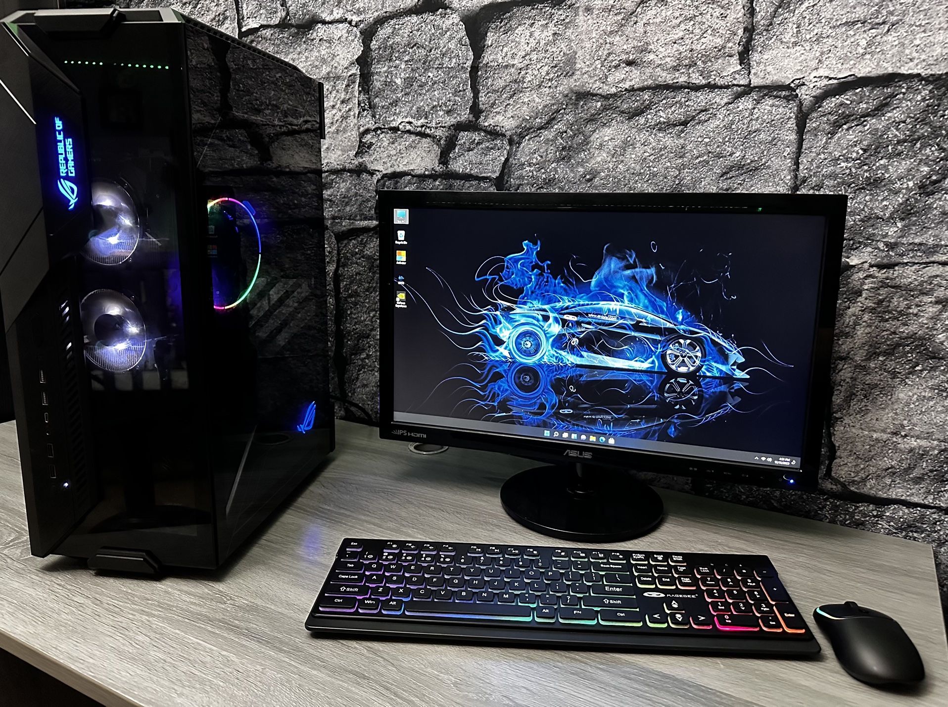 Gaming Pc Setup / intel i7 3770 / GTX 1060 3GB / Ram 16GB / SSD 1.25 TB / Windows 11