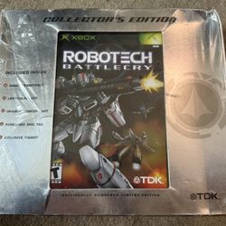 NEW Robotech Battlecry Collector's Edition - Microsoft Xbox Sealed SELL/TRADE
