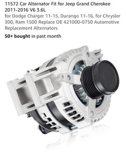 Alternator 2011-2015 Dodge Durango