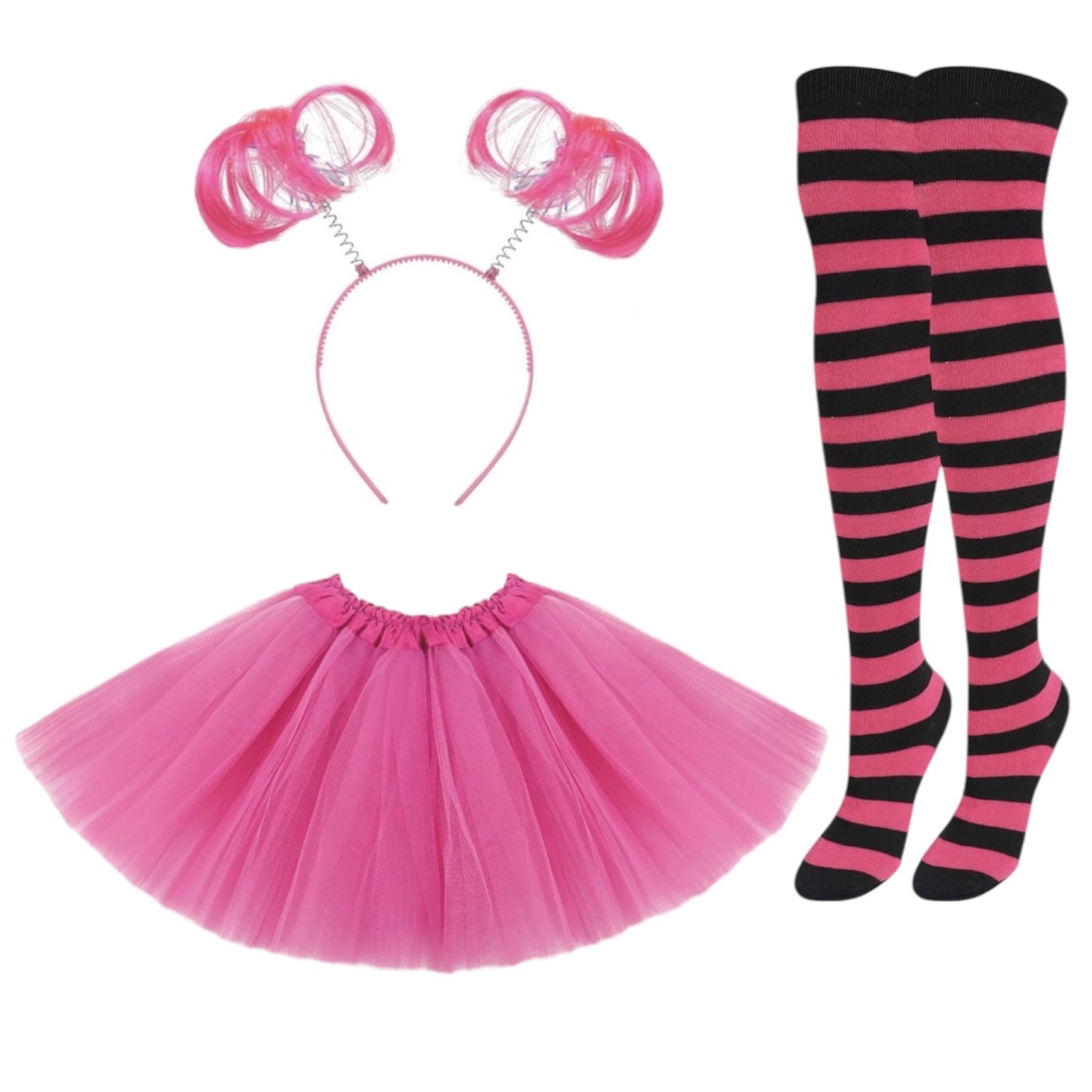 Women’s Tutu, Headband & Socks Costume