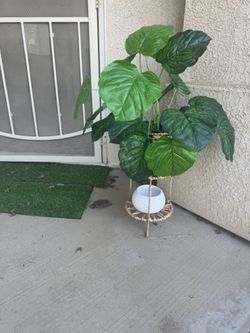 Artificial Plant And  Planter
