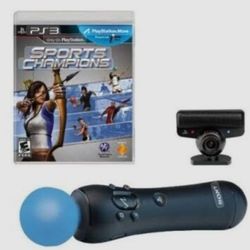 Sony PlayStation Move Starter Bundle - Sports Champions - Madden 13 - Duke Nukem PS3