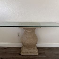 Glass top living room tables