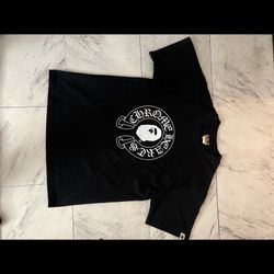 CHROME HEARTS X BAPE T SHIRT Size M