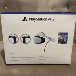 Playstation 5 VR2 set with Horizon game