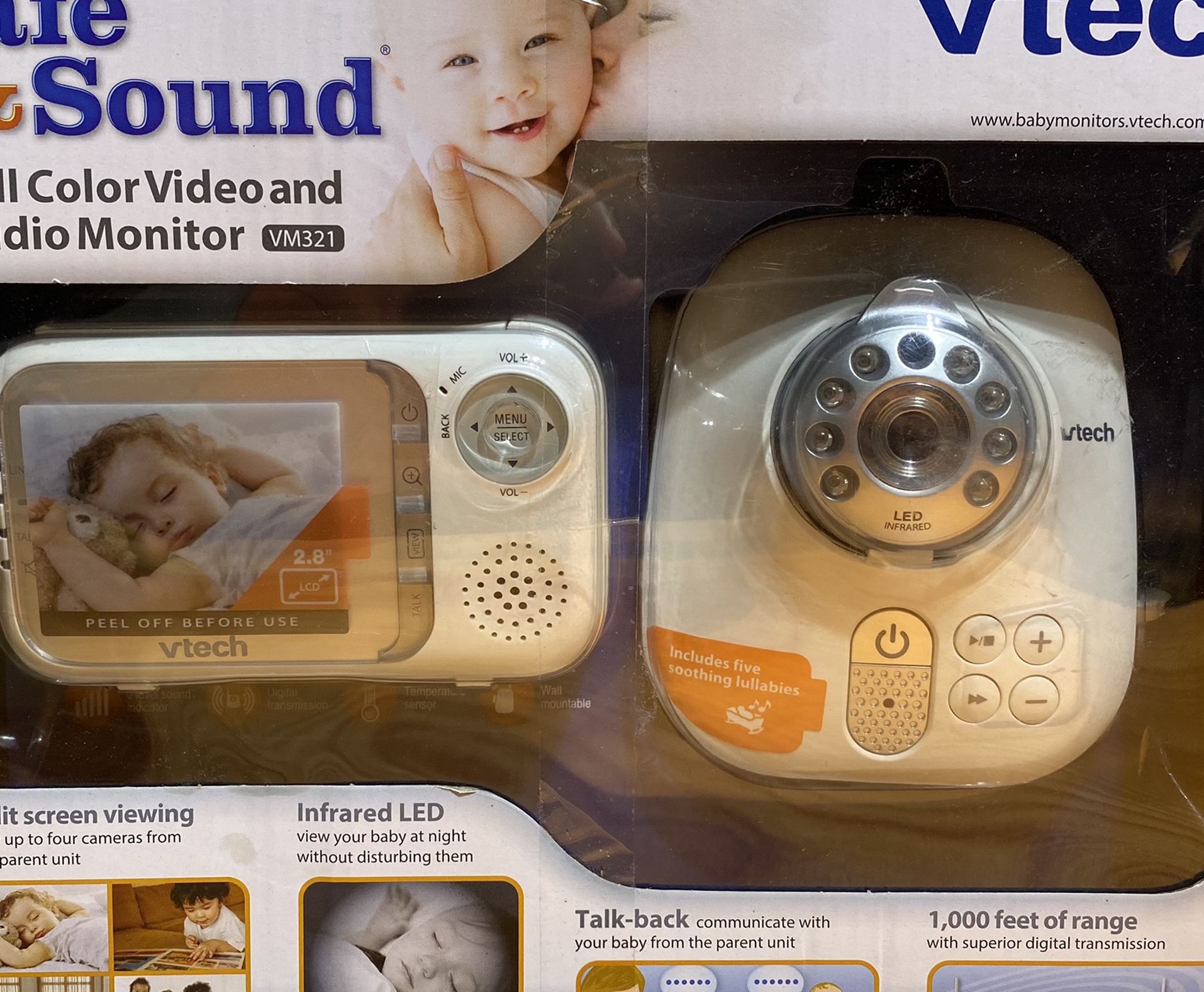 Vtech Safe & Sound Baby Monitor