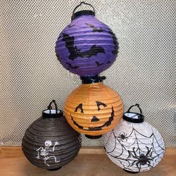 19 x halloween paper lanterns