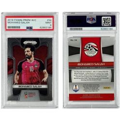 Mohamed Salah 2018 Panini Prizm World Cup #54 PSA 9 (MINT) Soccer