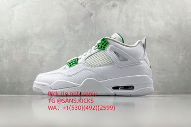 Jordan 4 retro green metallic