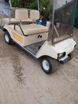 Club Car new Batterys And Tires Good Cart
