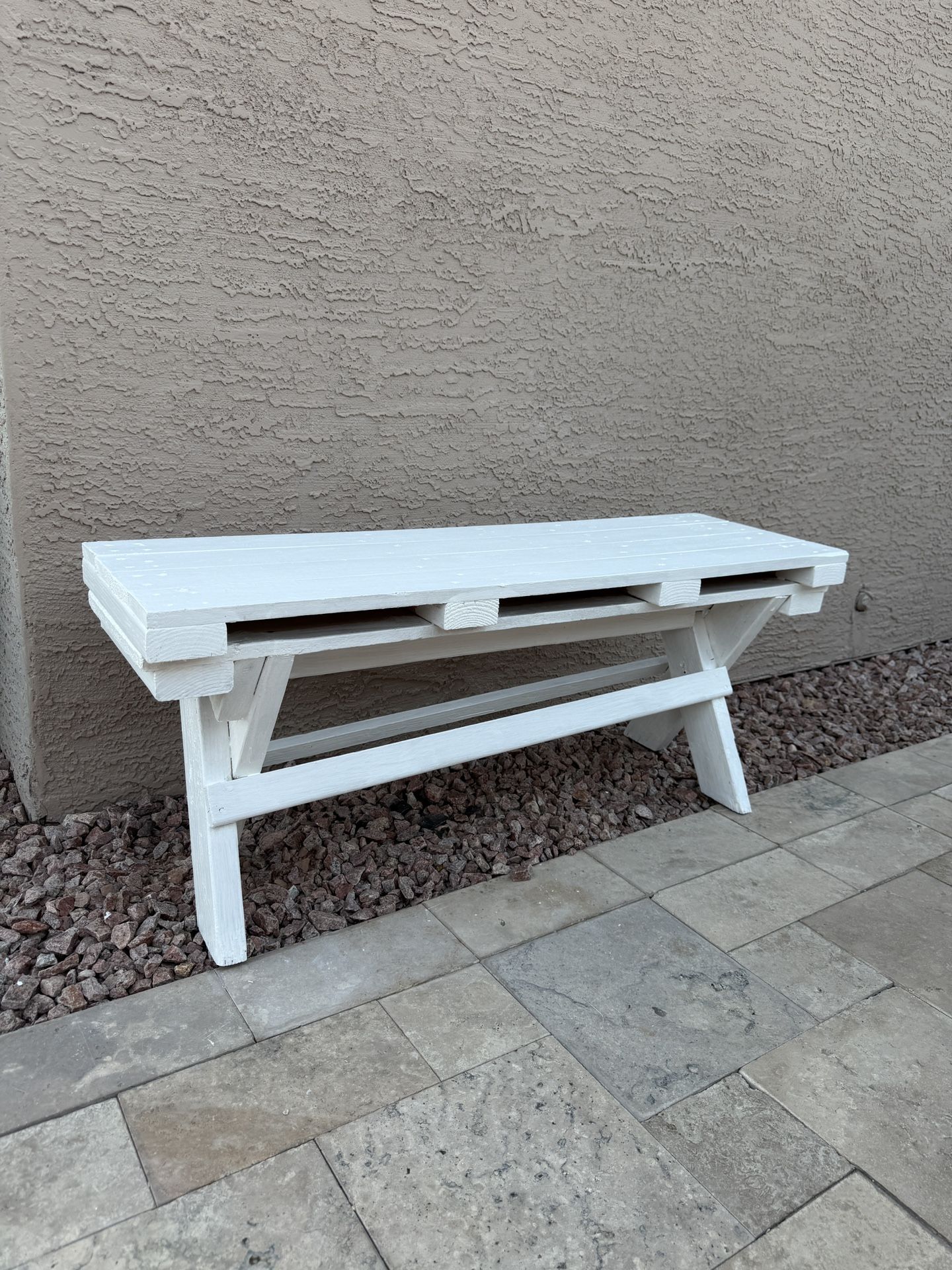Wood Bench