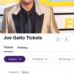 Joe Gatto Ticket :D -Live in Dayton @ Schuster Performing Arts Center