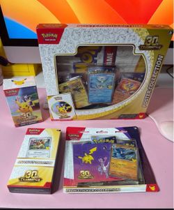 Pokémon 30th Bundle $165