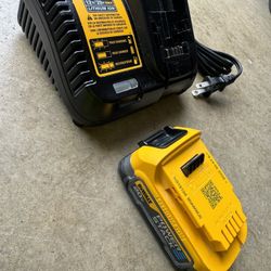 Dewalt Power Stack battery and Charger