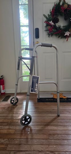Drive Medical Folding Walker with Wheels