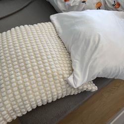 2 pillow with covers 26’’x26’’